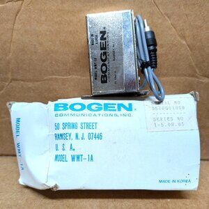 BOGAN WMT-1A LINE-MATCHING TRANSFORMER